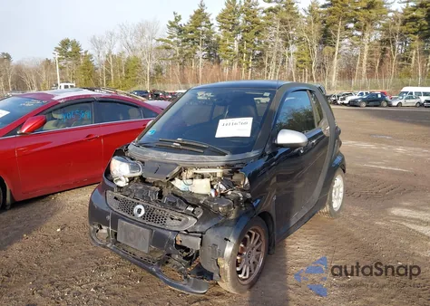 2013 Smart Fortwo Passion from USA, damaged, VIN WMEEJ3BA1DK609247